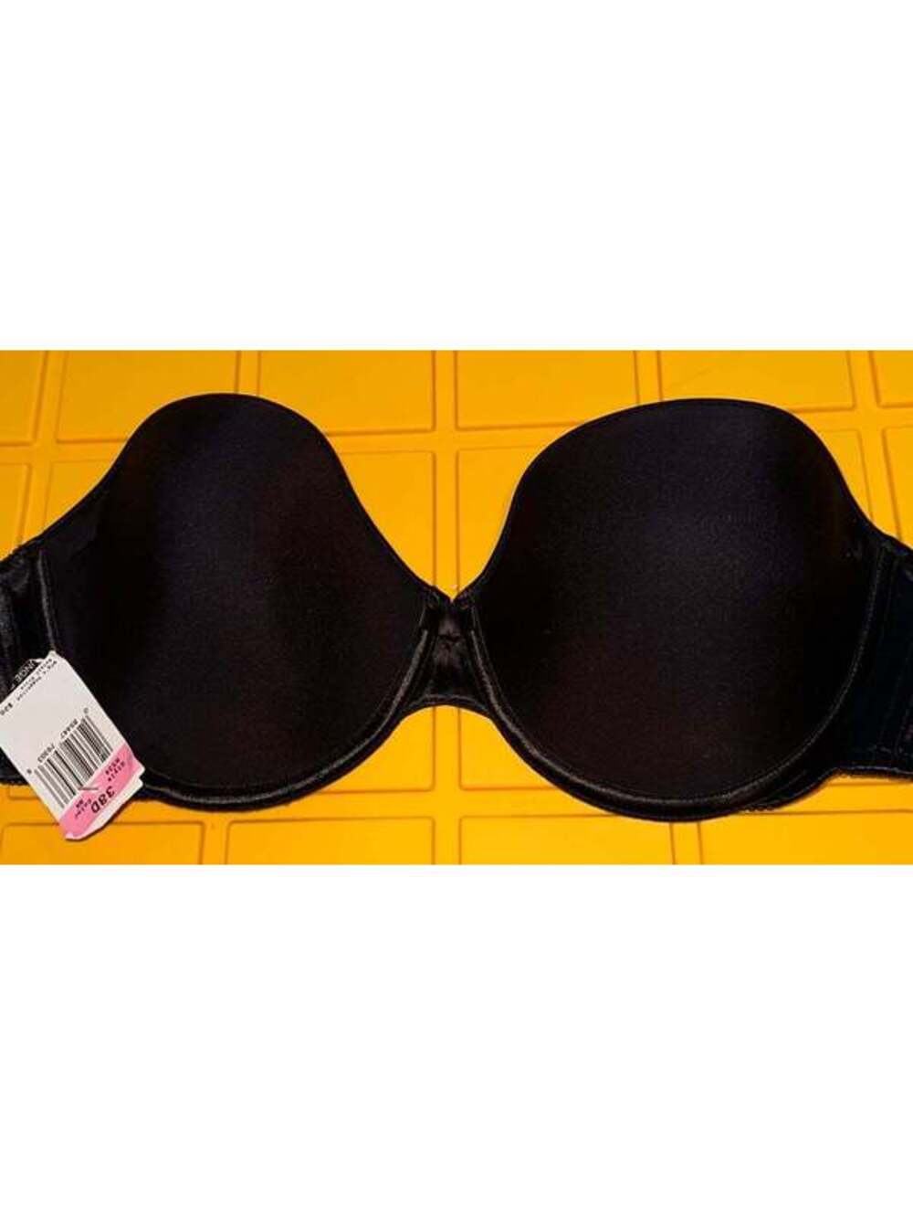 New black strapless bra size 38 D